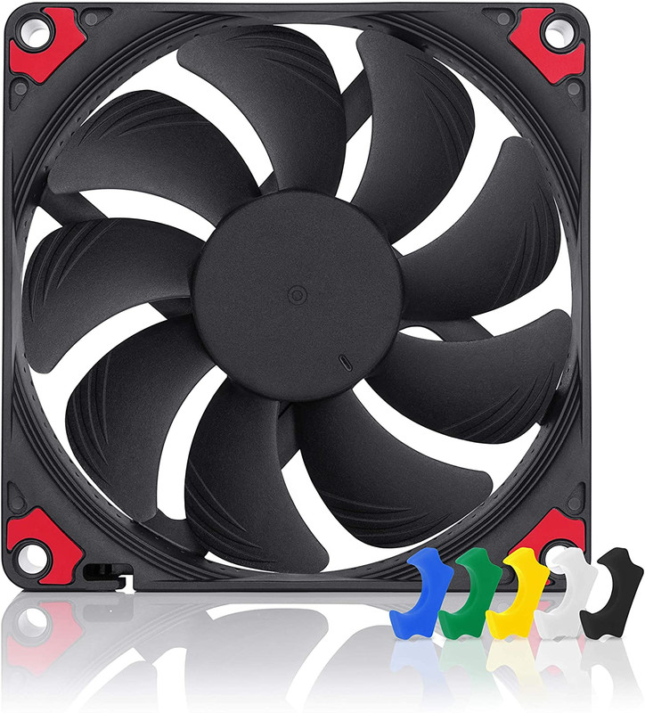Noctua NF-A9x14 PWM Fan Chromax Black - مروحة تبريد